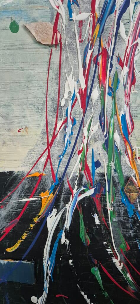 Kunstwerk von Franziska Schmid, abstrakte Komposition